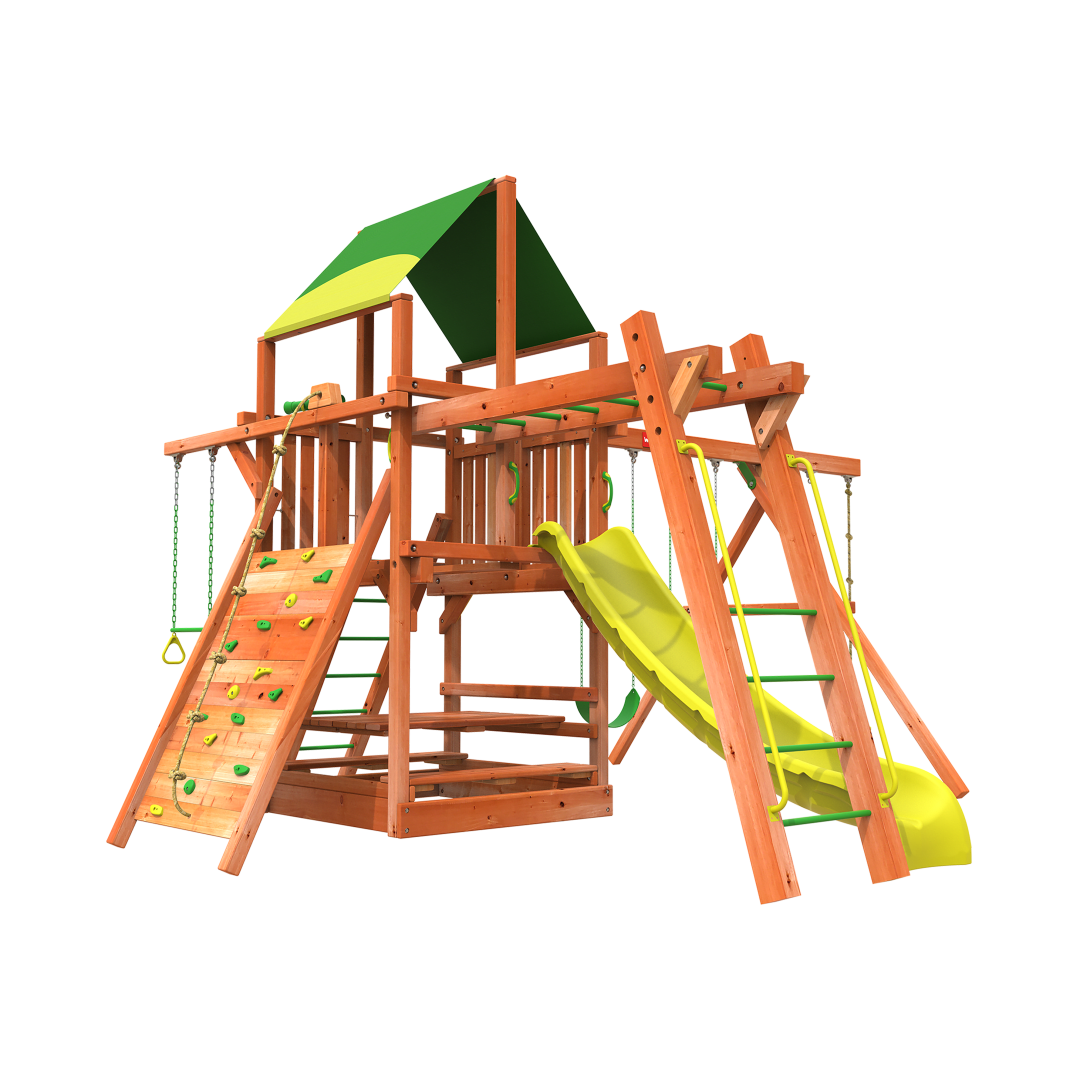 Woodplay Playhouse 5' Combo C