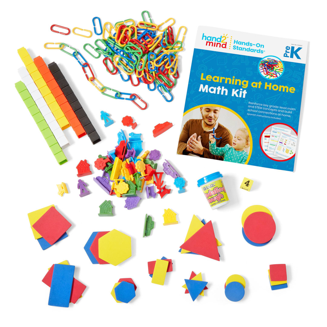 HOS LEARNING AT HOME MATH KIT GR PREK