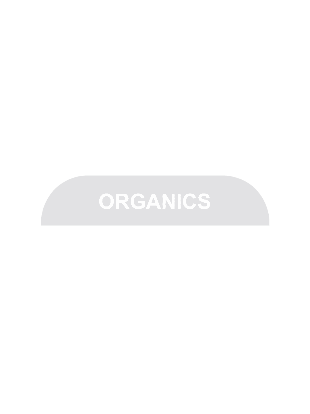 BILLI BOX - Label - Organics - Clear-White