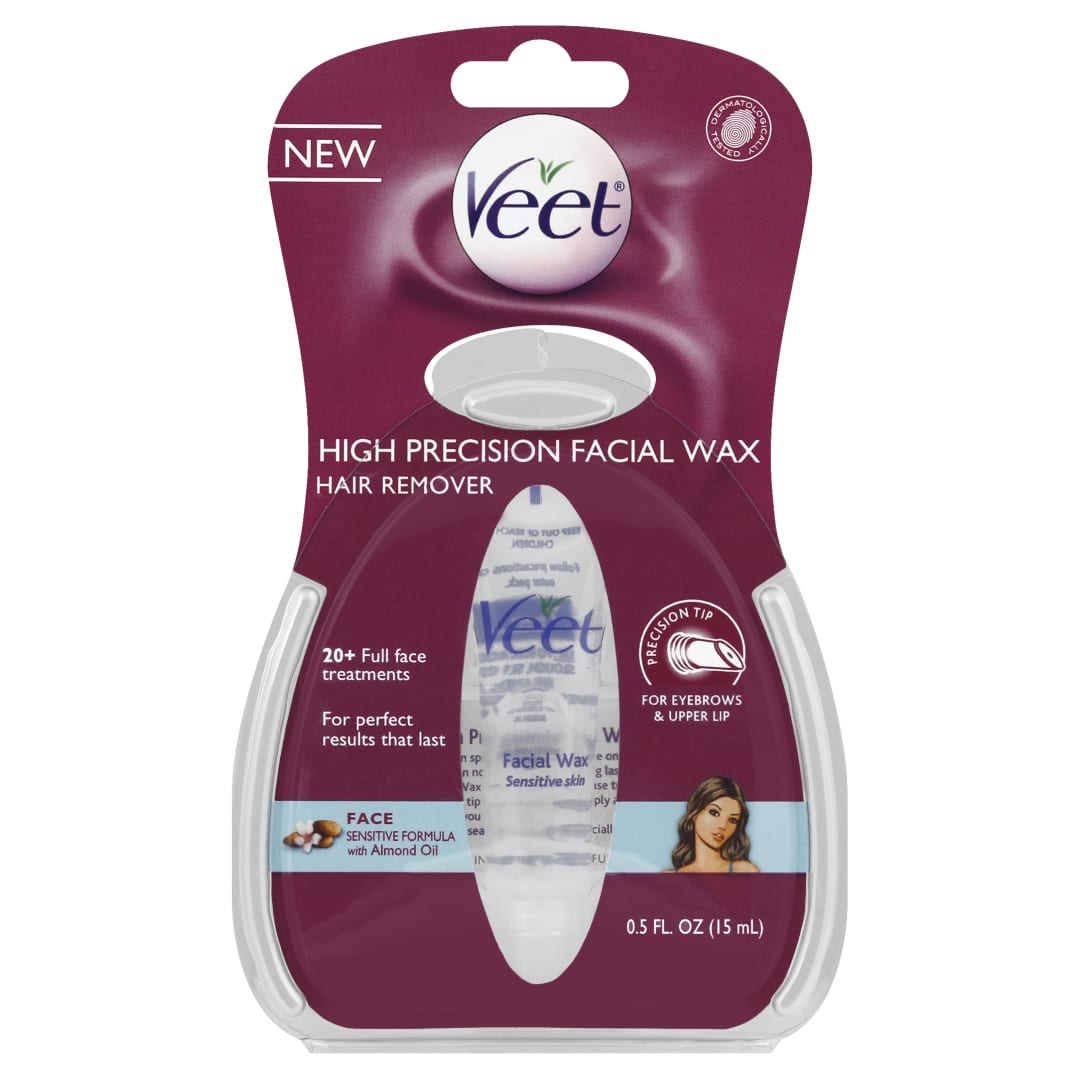 VEET® High Precision - Facial Wax Hair Remover 6/.5 oz.