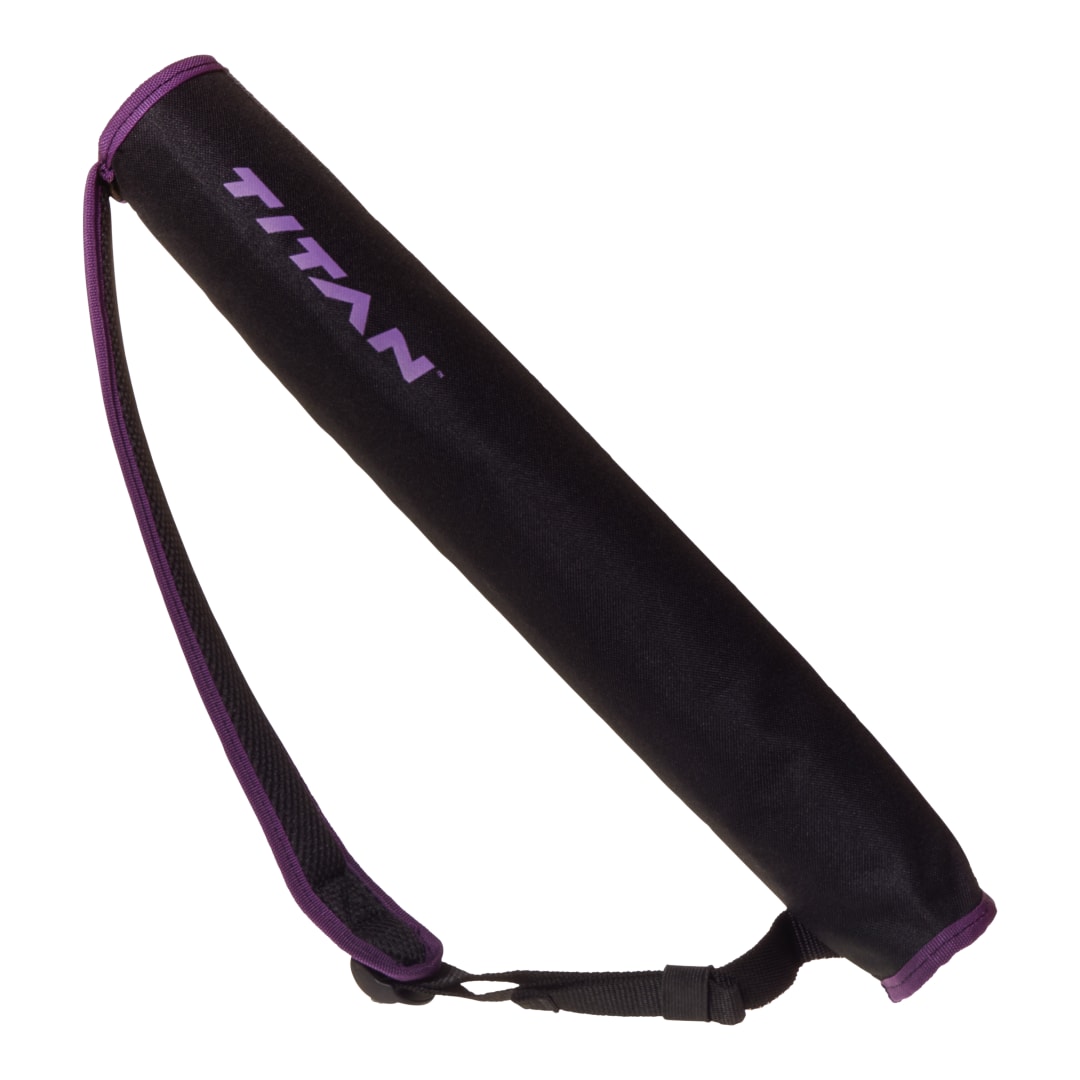 Titan™ Compact Back Quiver, Black & Purple