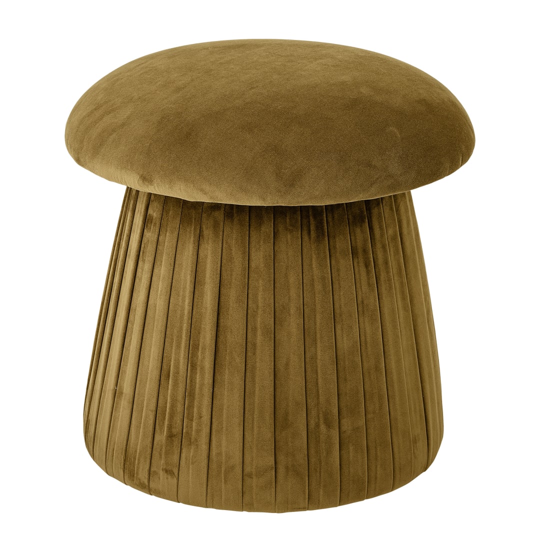 82046992 - Roberta Pouf, Yellow, Polyester STOCK: 21