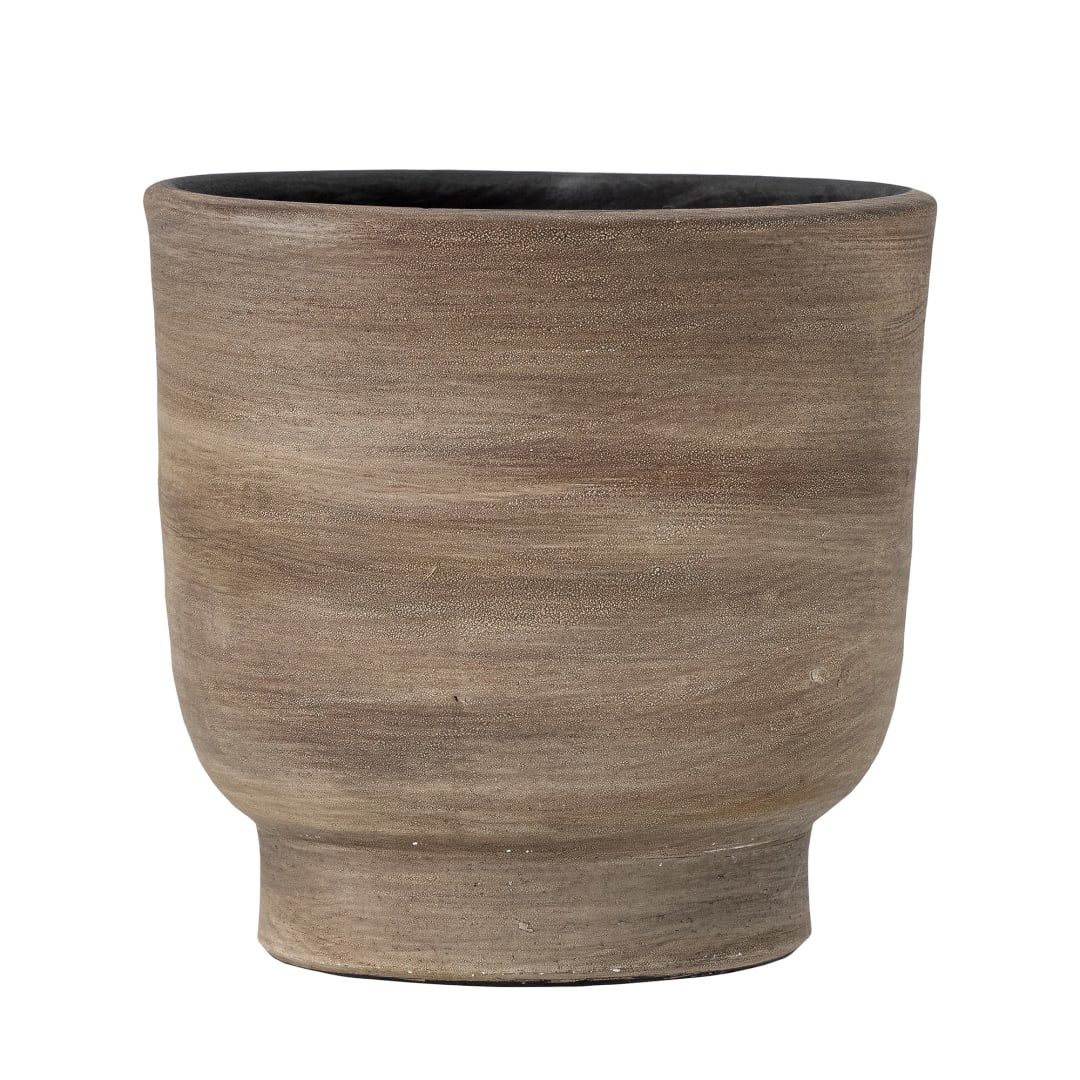 82057540 - Venca Deco Flowerpot, Brown, Terracotta STOCK: 21