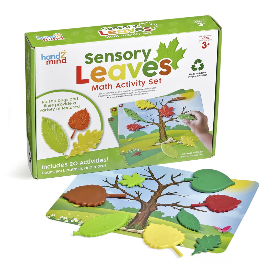 SENSORY LEAVES MATH ACTIVITY SET