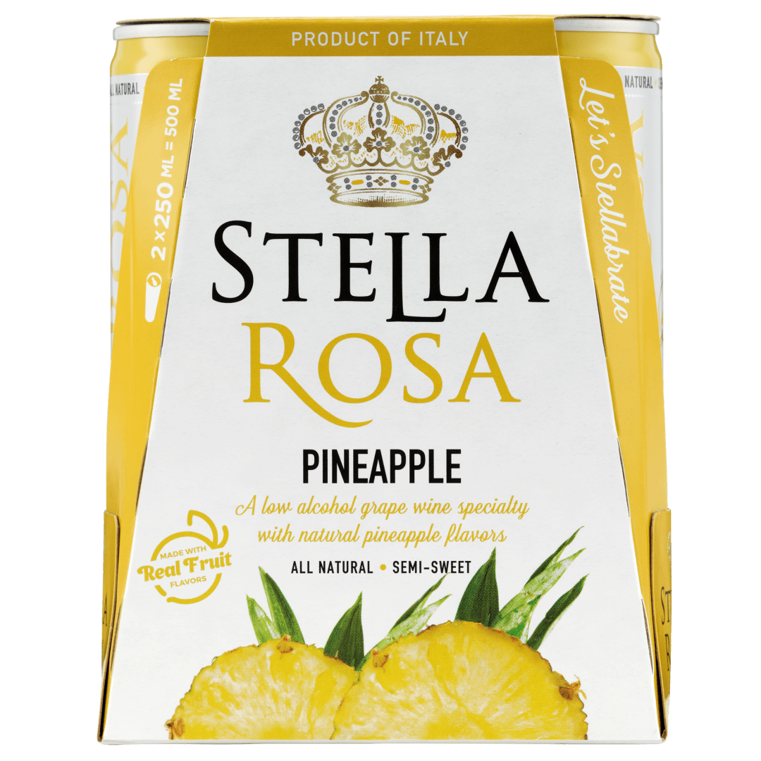 Stella Rosa Pineapple Semi-Sparkling White Wine 2Pk/250 ml