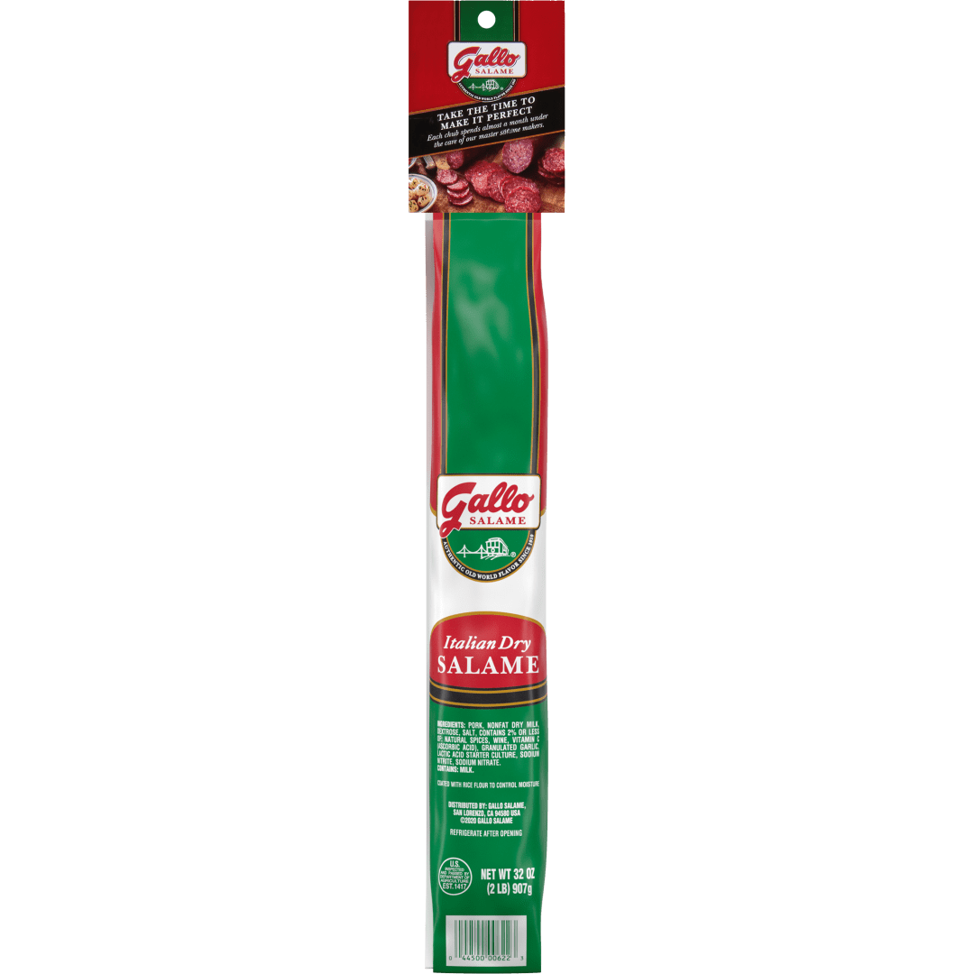 Gallo Salame® Premium Italian Dry Salami Chub, 32 oz.