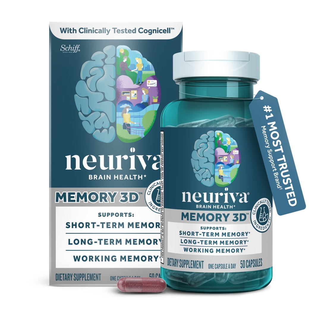 NEURIVA® Brain Memory 3D Capsules 12/50 ct.