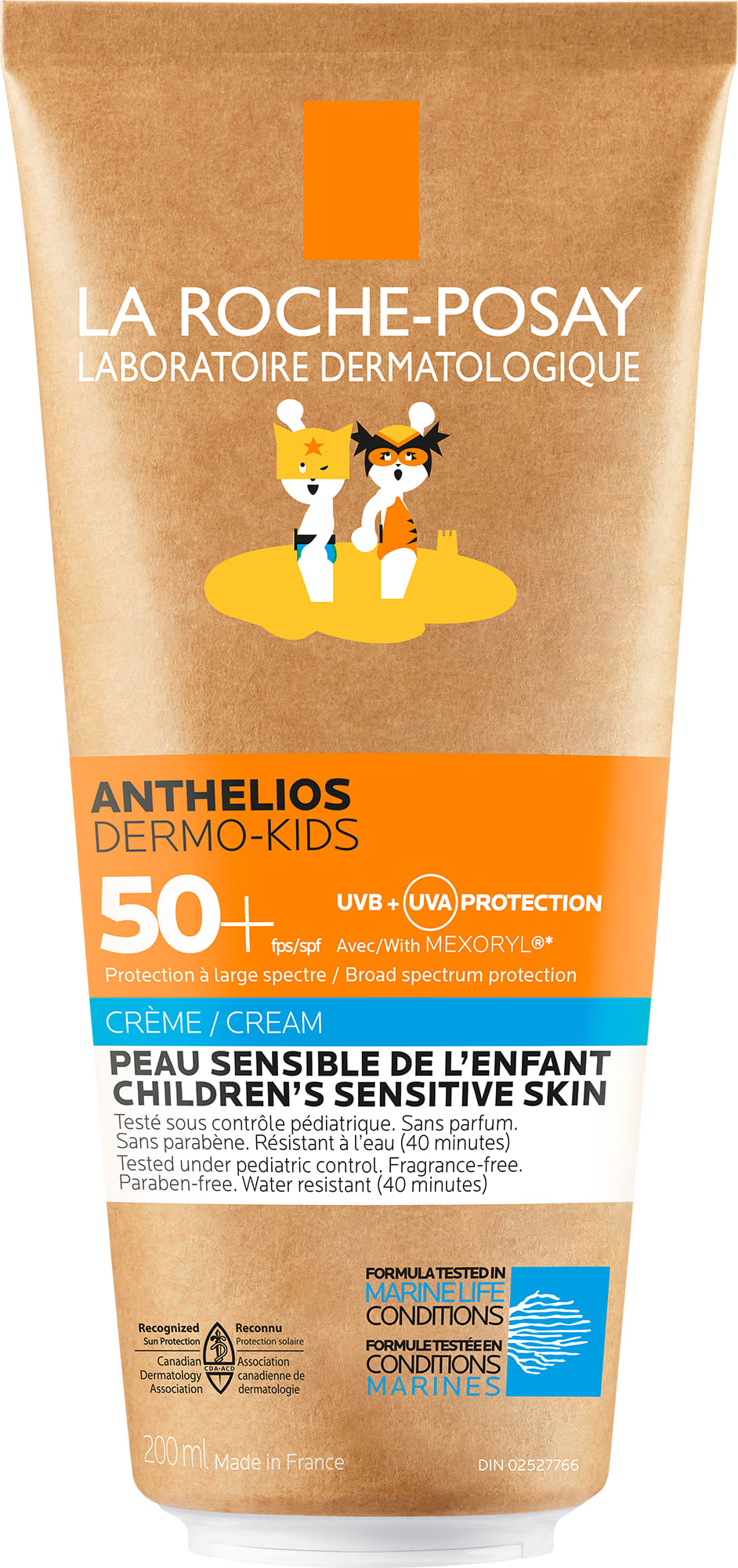 Anthelios Dermo-Kids Sunscreen for Kids SPF50+ Eco-Tube Face & Body