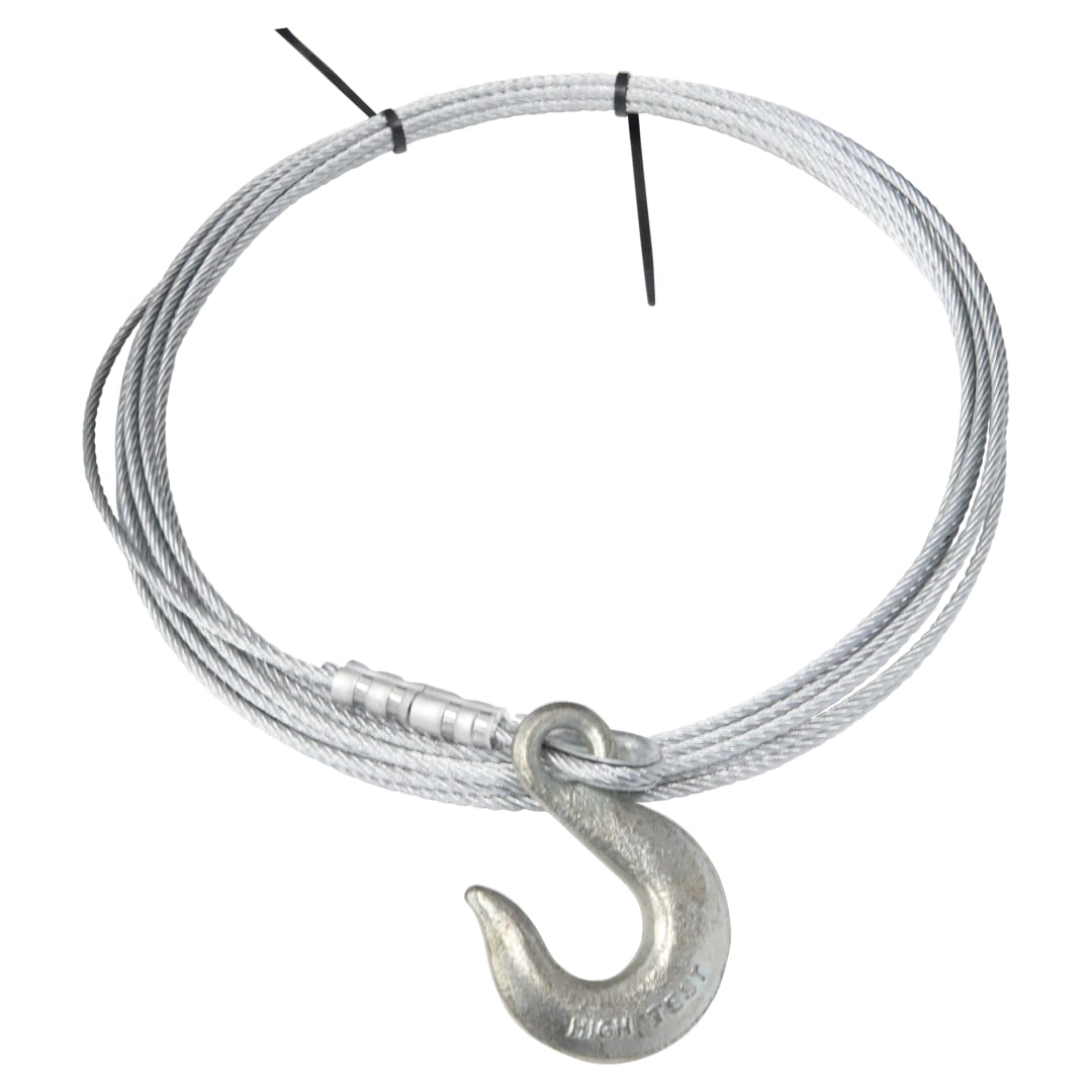 Crushed Car Hauler Man Winch Cable Assembly