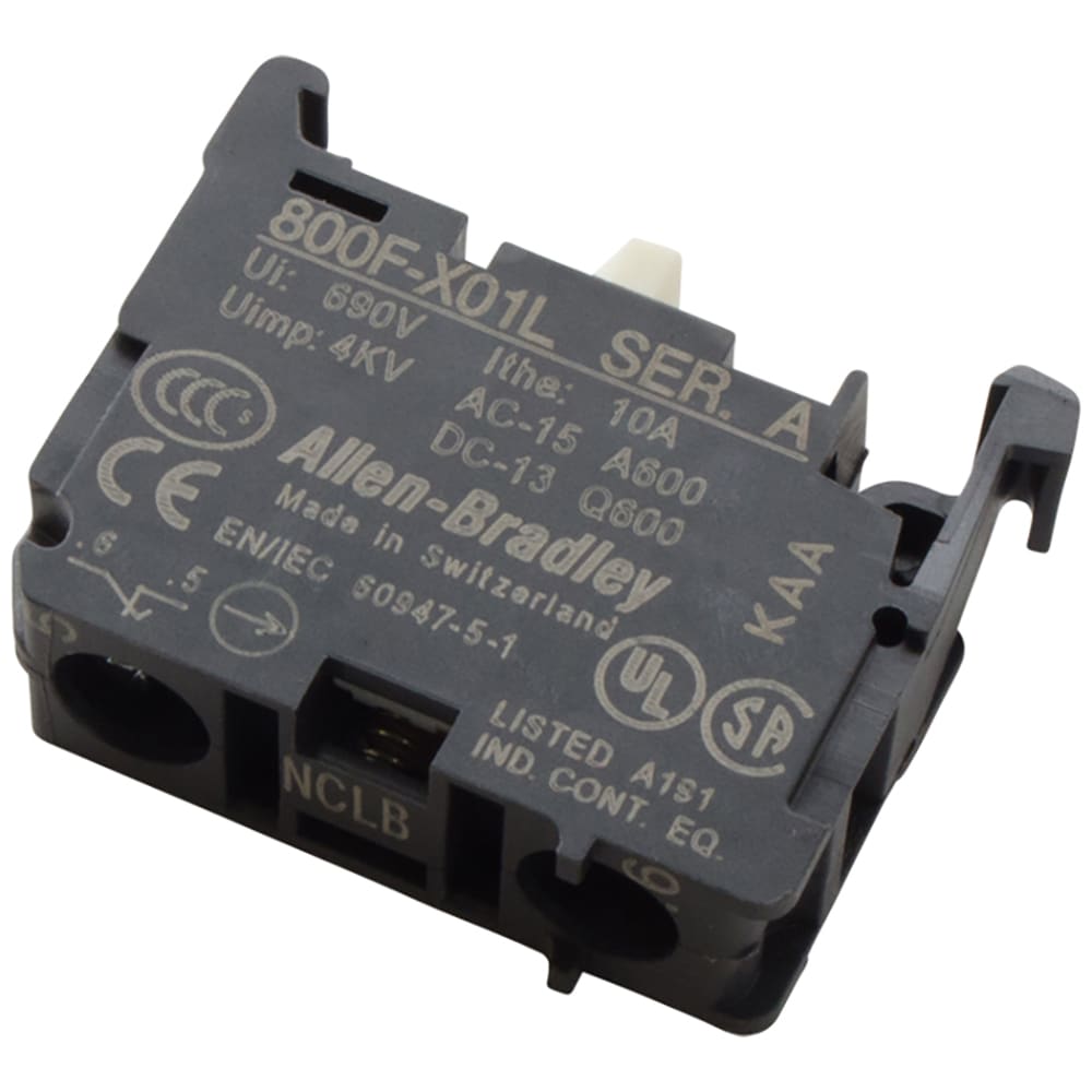Galbreath™ Contact Block, Single No Contact A4160