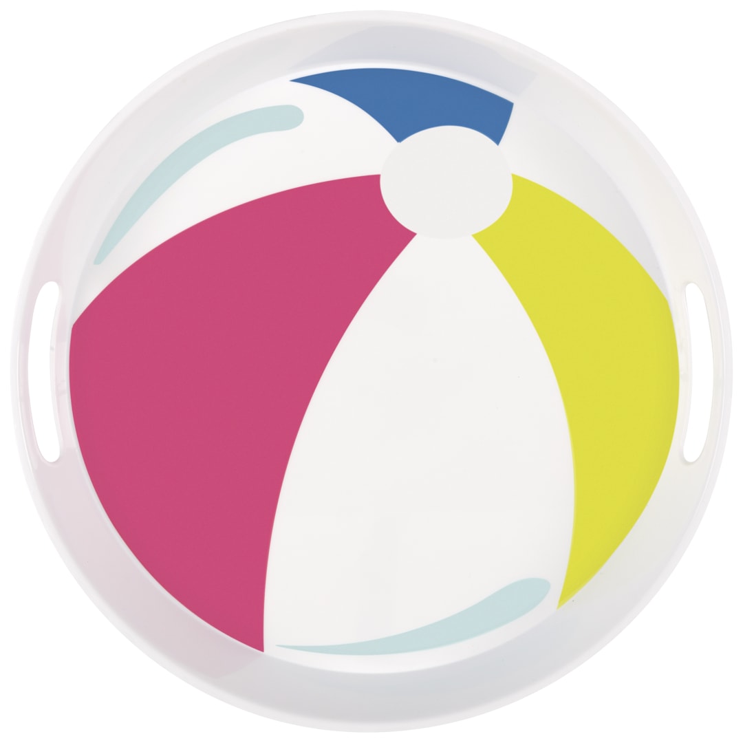 Summer Fun Beach Ball Serving Tray
