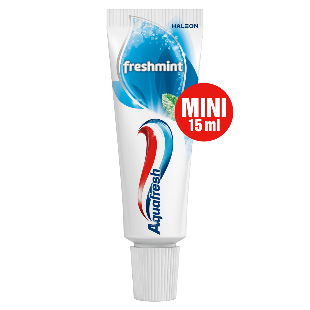 Aquafresh Freshmint 3in1 Mini-Tandpasta Reisformaat 15ml