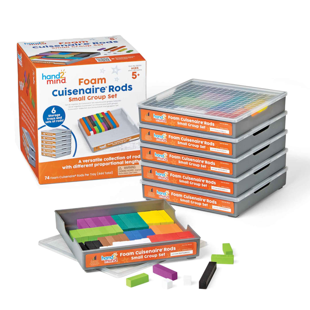 Foam Cuisenaire® Rods Small Group Set
