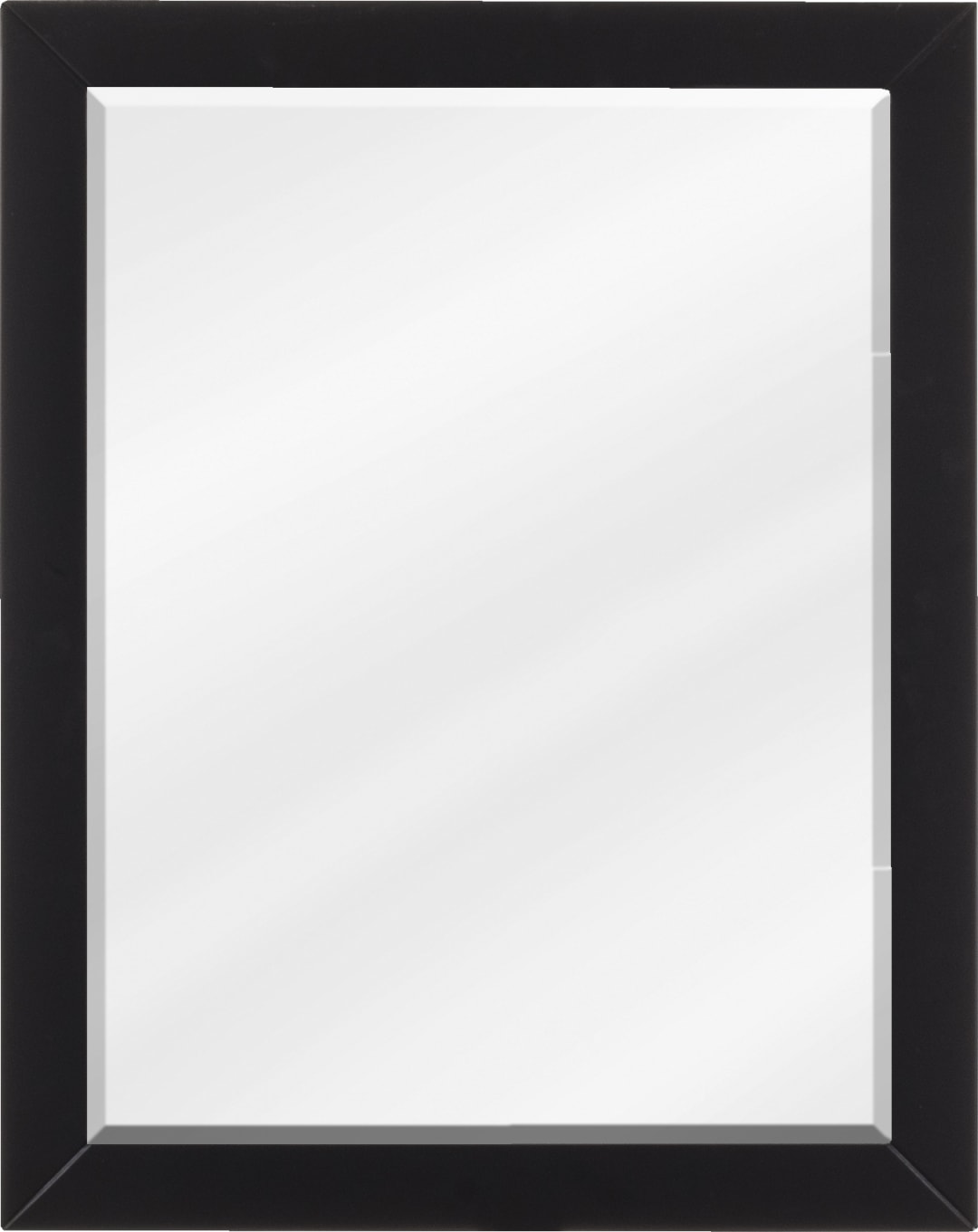 22" Black Cade Mirror