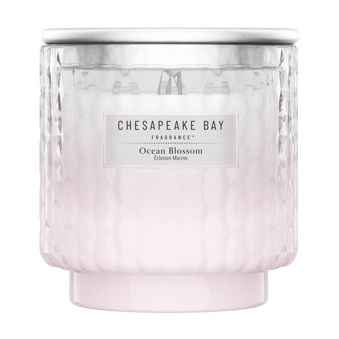 Chesapeake Bay Vela perfumada | Vela grande | Ocean Blossom | Regalos perfectos para mujeres