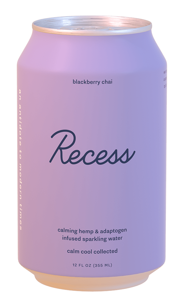 Recess Hemp Blackberry Chai Can 12B 12Z