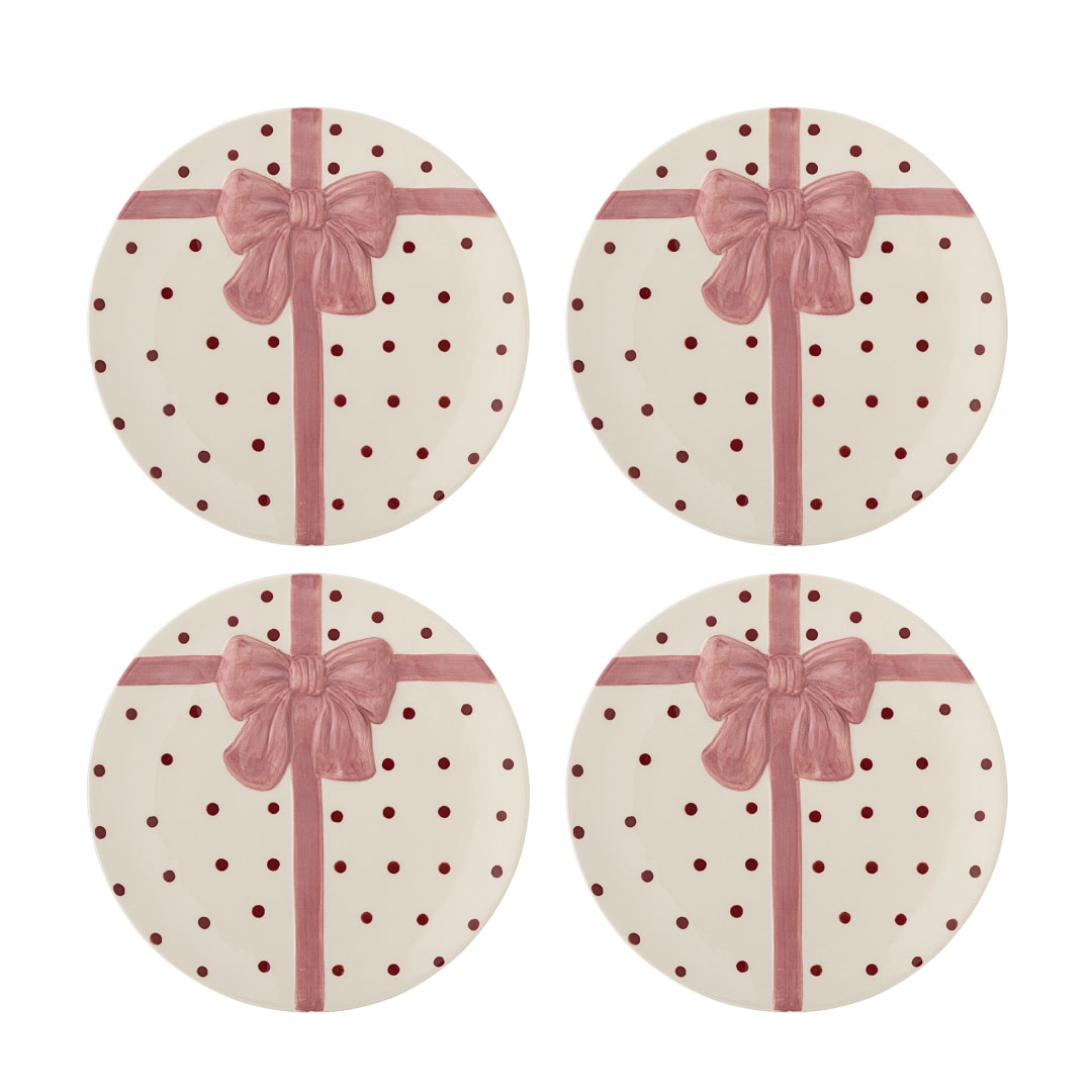 82063281 - Bowie Plate, Rose, Stoneware STOCK: 207