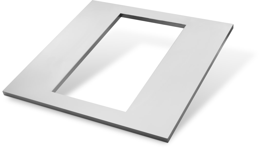 OASIS® 24" x 24" Stainless Steel Countertop with 10" Burner Cutout