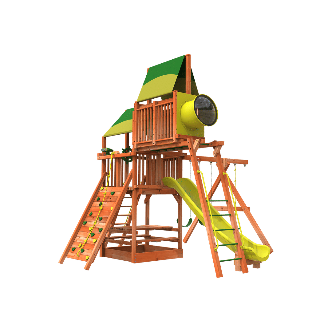 Woodplay Playhouse 5' Combo C