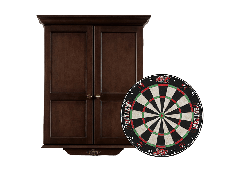 Brunswick Dartboard Cabinet Bu