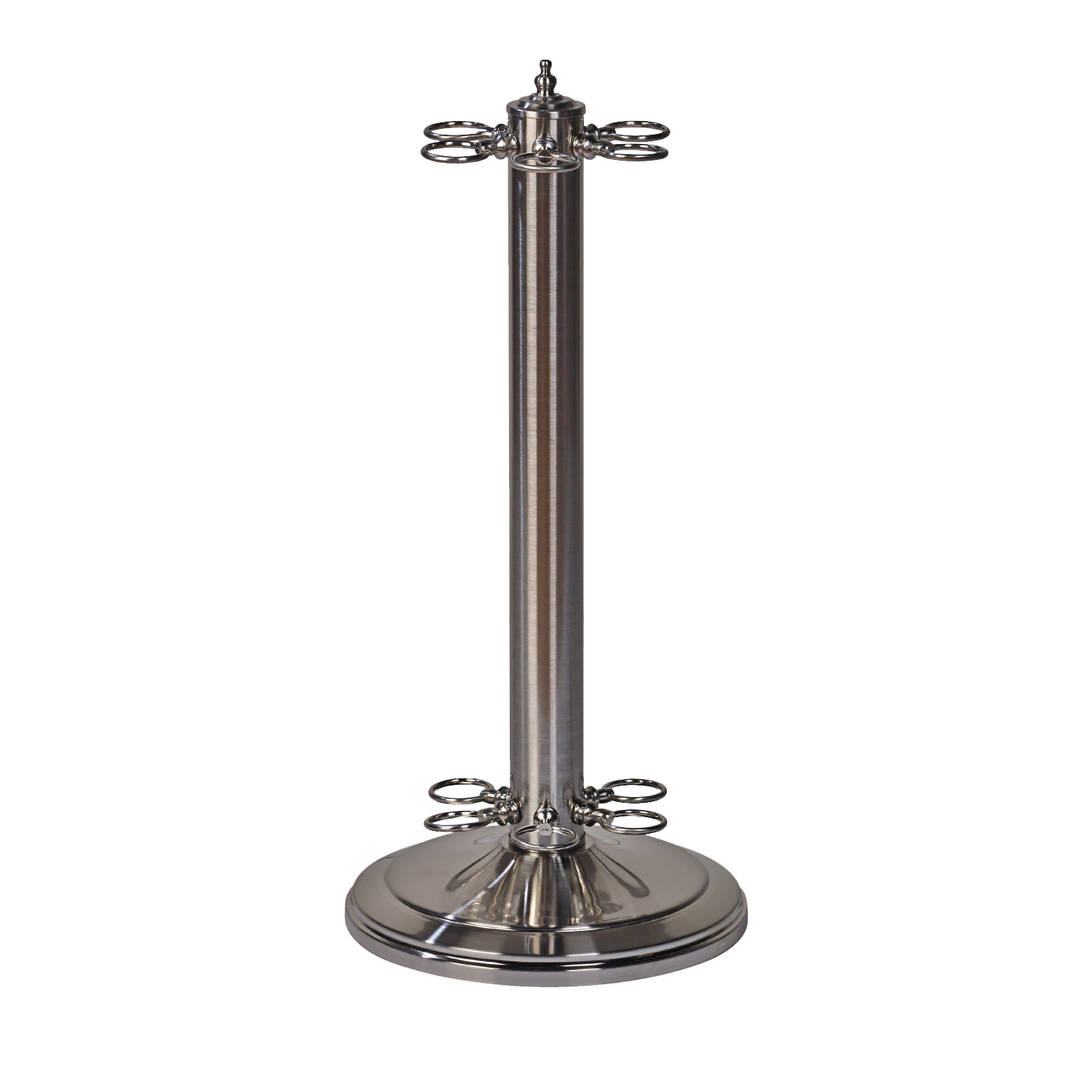 6-CUE METAL FLOOR RACK, BRUSHE