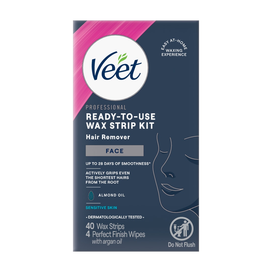 VEET® Wax Strip Kit - Face 12/40 ct.