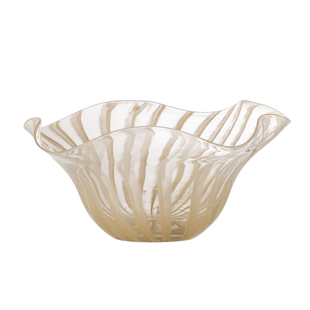 82061726 - Imri Bowl, Rose, Glass STOCK: 146