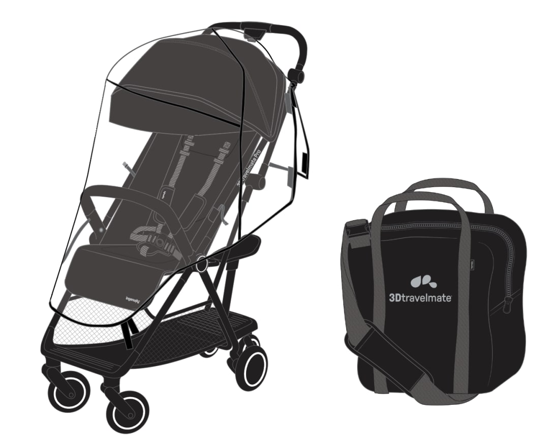 ING 3D TRAVELMATE PRO COMPACT BLACK