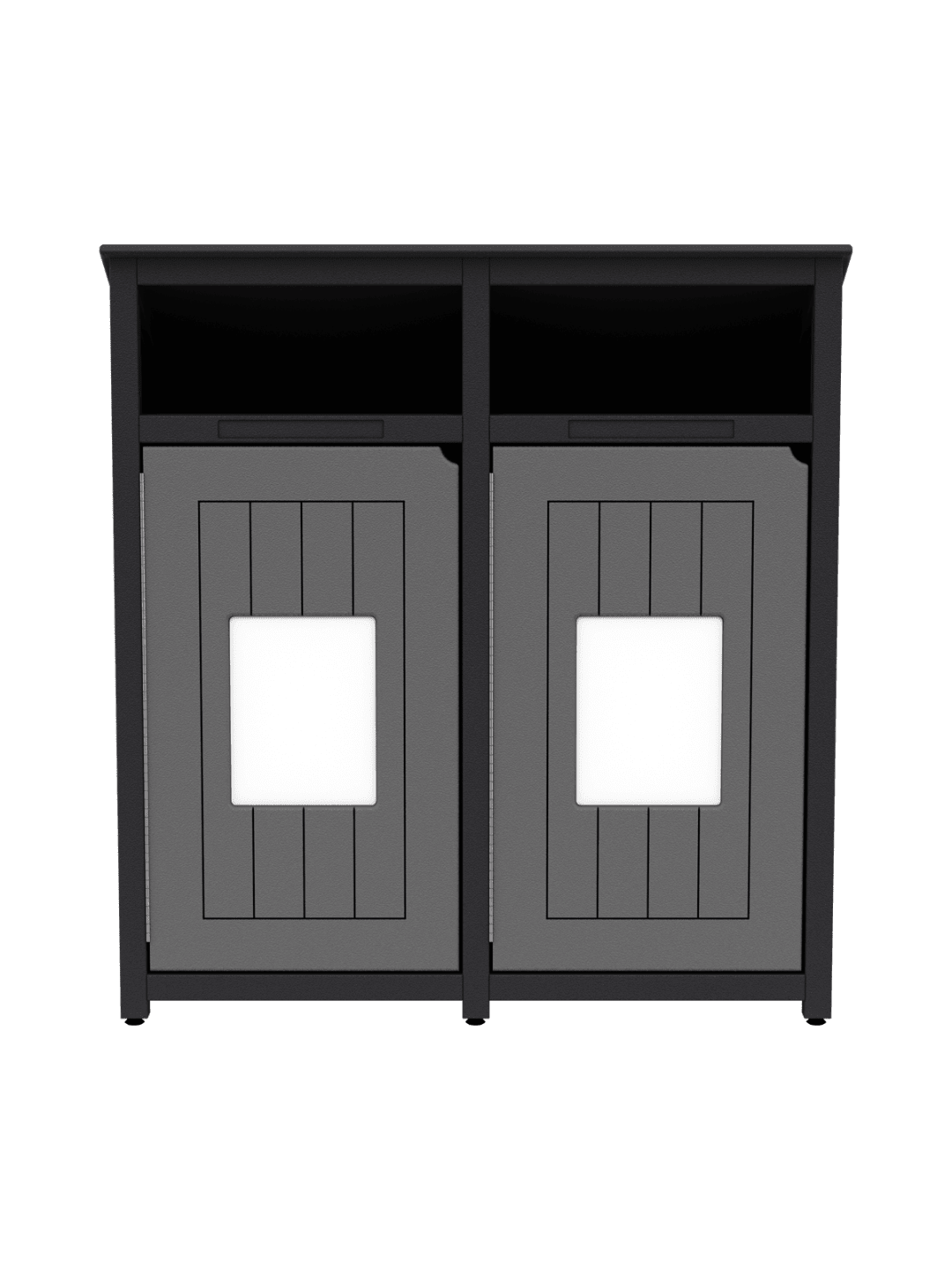  AURA - Double - Unit - Full - Black-Grey
