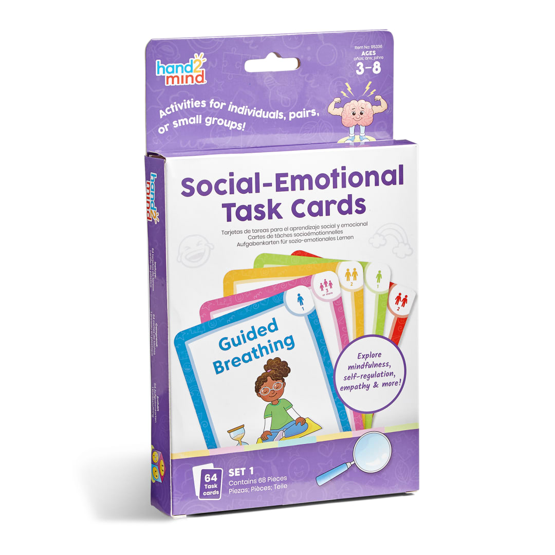 Social-Emotional Task Cards, Grades PreK-2