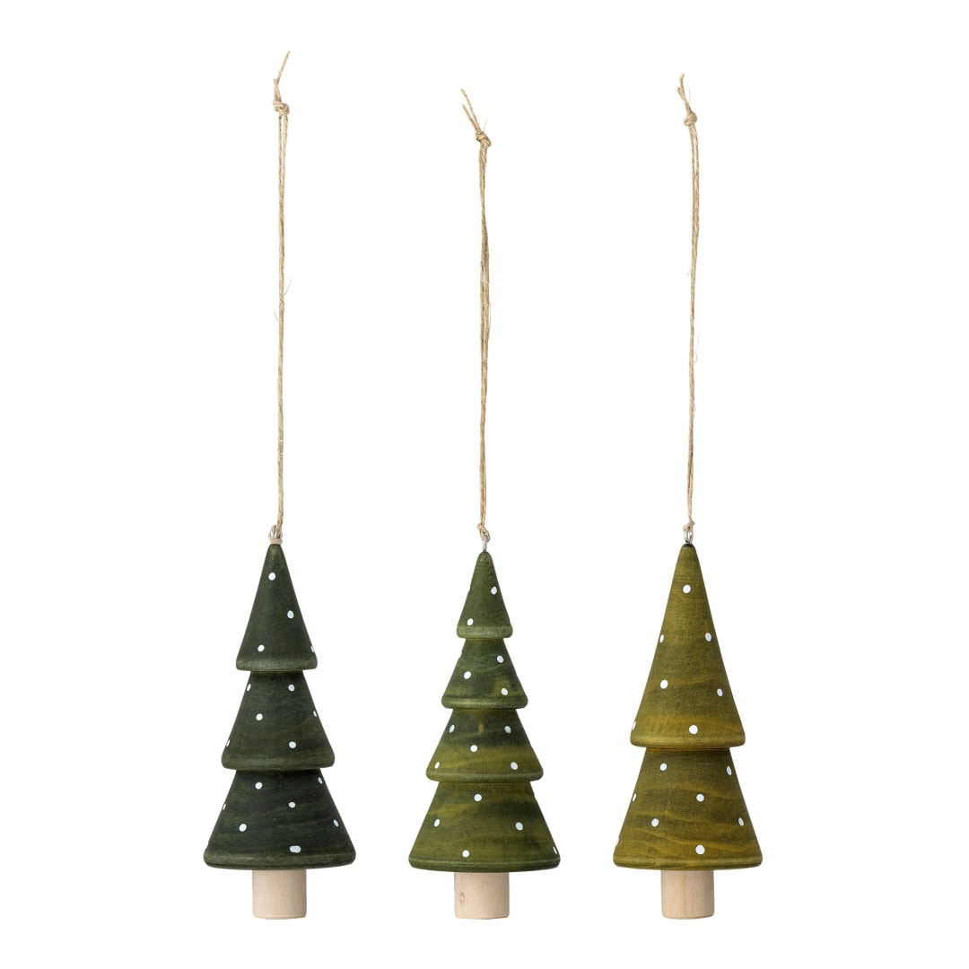 82072916 - Jayli Ornament, Green, Schima STOCK: 300