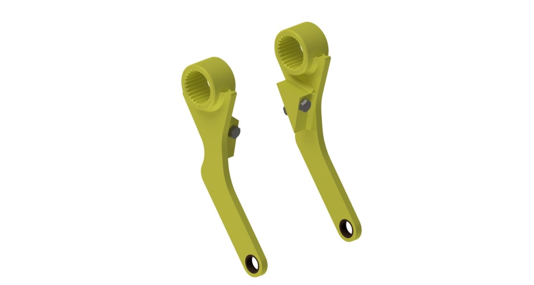 Rotac Kit, Tipper, Serv, Actuator Arms, Scoop, Version 1