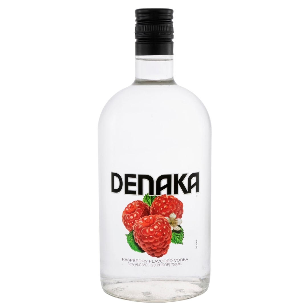 Denaka Raspberry Vodka 750ml 70 Proof