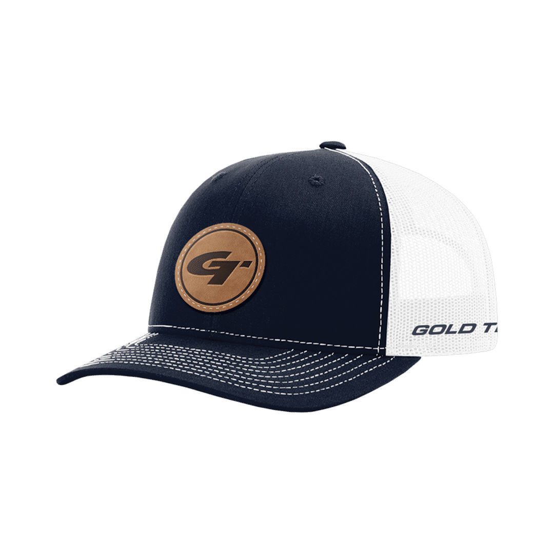 Gold Tip Navy Trucker Hat