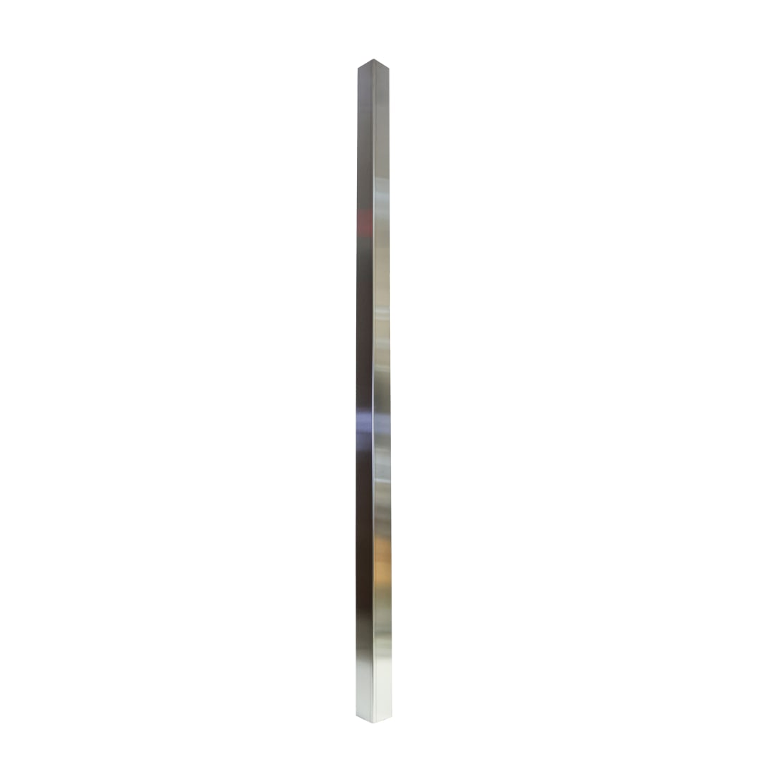 Stainless Steel Non-Magnetic Corner Guard, 3 1/2" x 3 1/2" x 8'