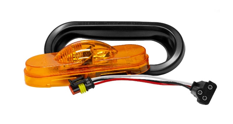Truck-Lite 60 Series Led Yellow Side Turn Signal, 12V