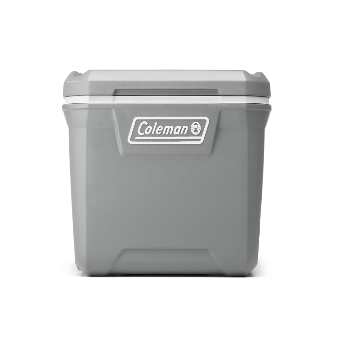 Hielera Coleman® Serie 316 Hielera de 61.5 L, con Ruedas y Aislamiento TempLock™, Capacidad para 101 Latas, Gris
