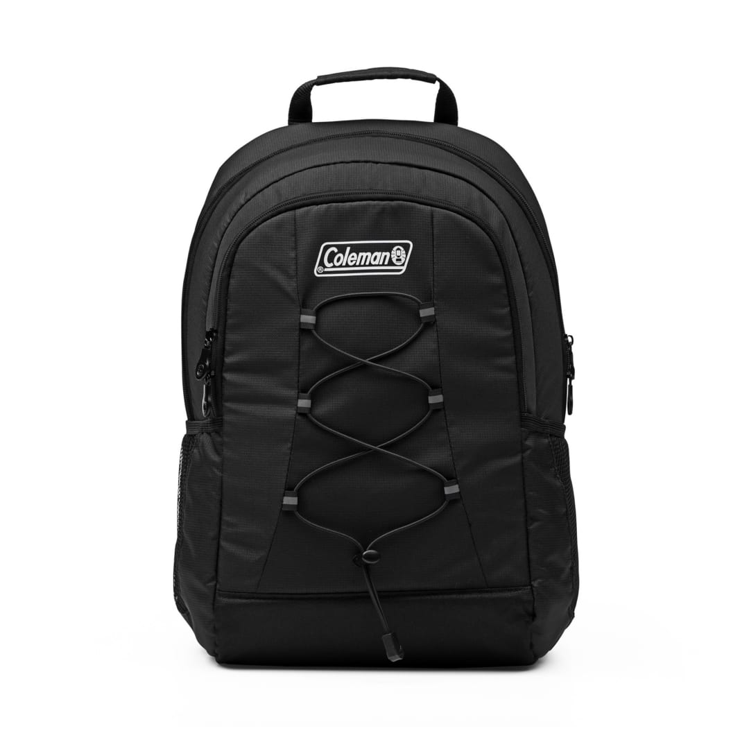 Coleman Mochila Trmica Aislada CHILLER Series, Hielera Porttil, Capacidad para 28 Latas, a Prueba de Fugas, con Correas Ajustables y Retencin de Hielo, Negro
