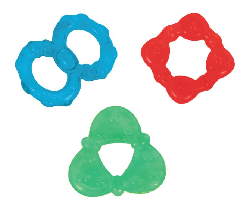 BS STAY COOL GEL FILLED 3PK TEETHER