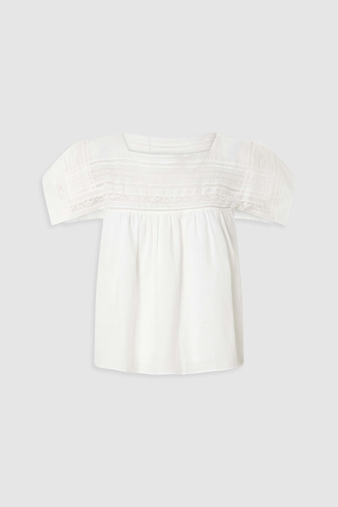 Lace Trim Top