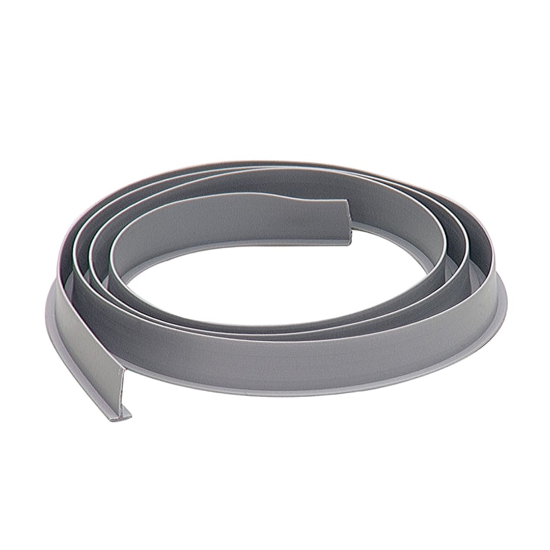 04226 - 37 in. Gray Vinyl Replacement Storm Door Bottom T-shaped Insert