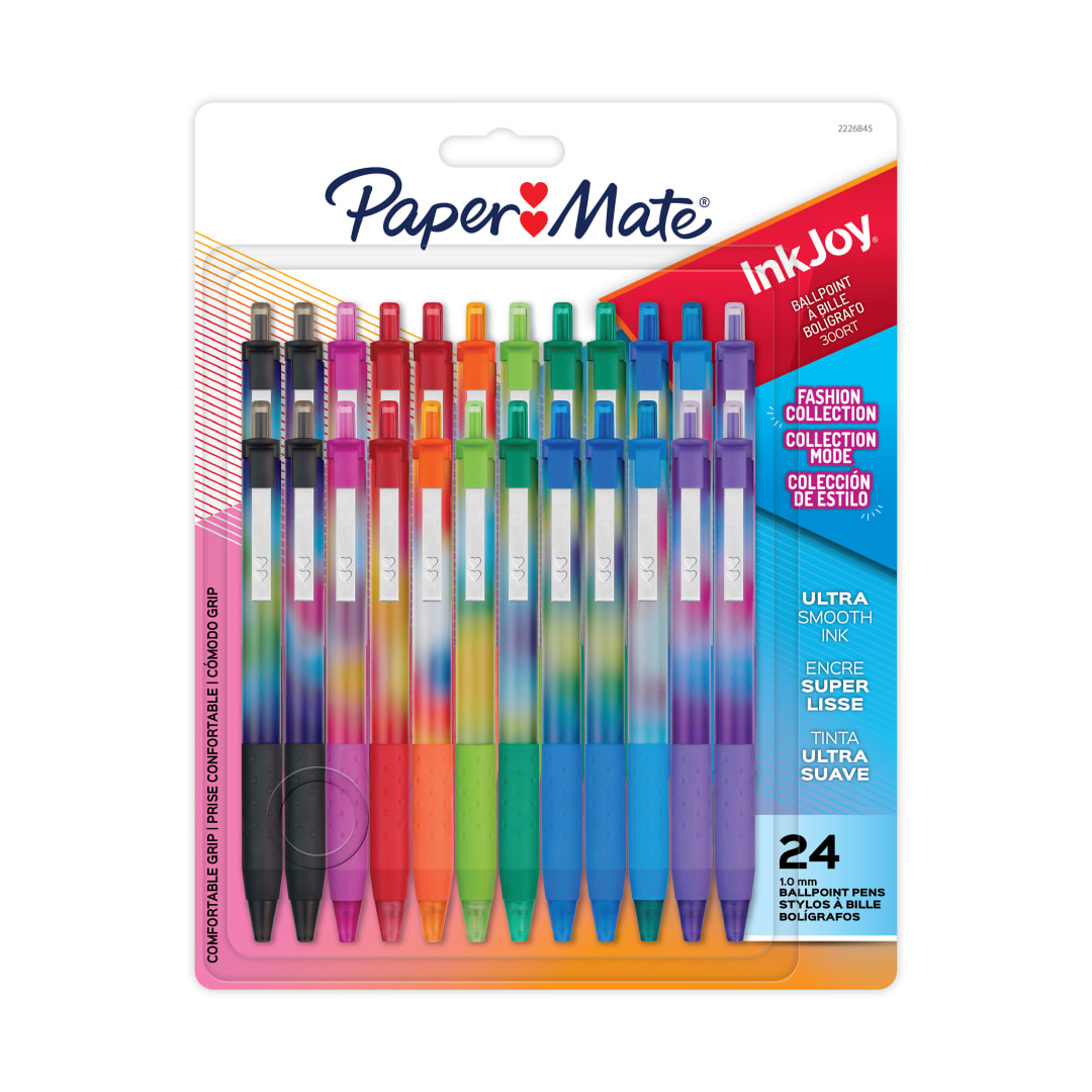 PM IJ 300RT FASH 24CT 1.0MM ASST TRI