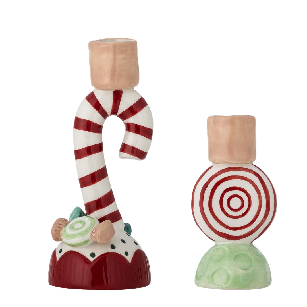 82072909 - Leiani Candle Holder, Multi, Ceramic STOCK: 300
