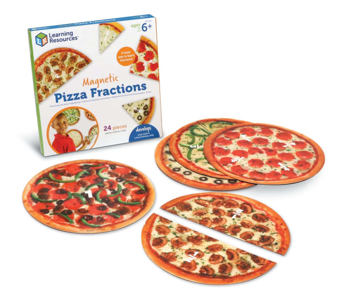MAGNETIC PIZZA FRACTIONS
