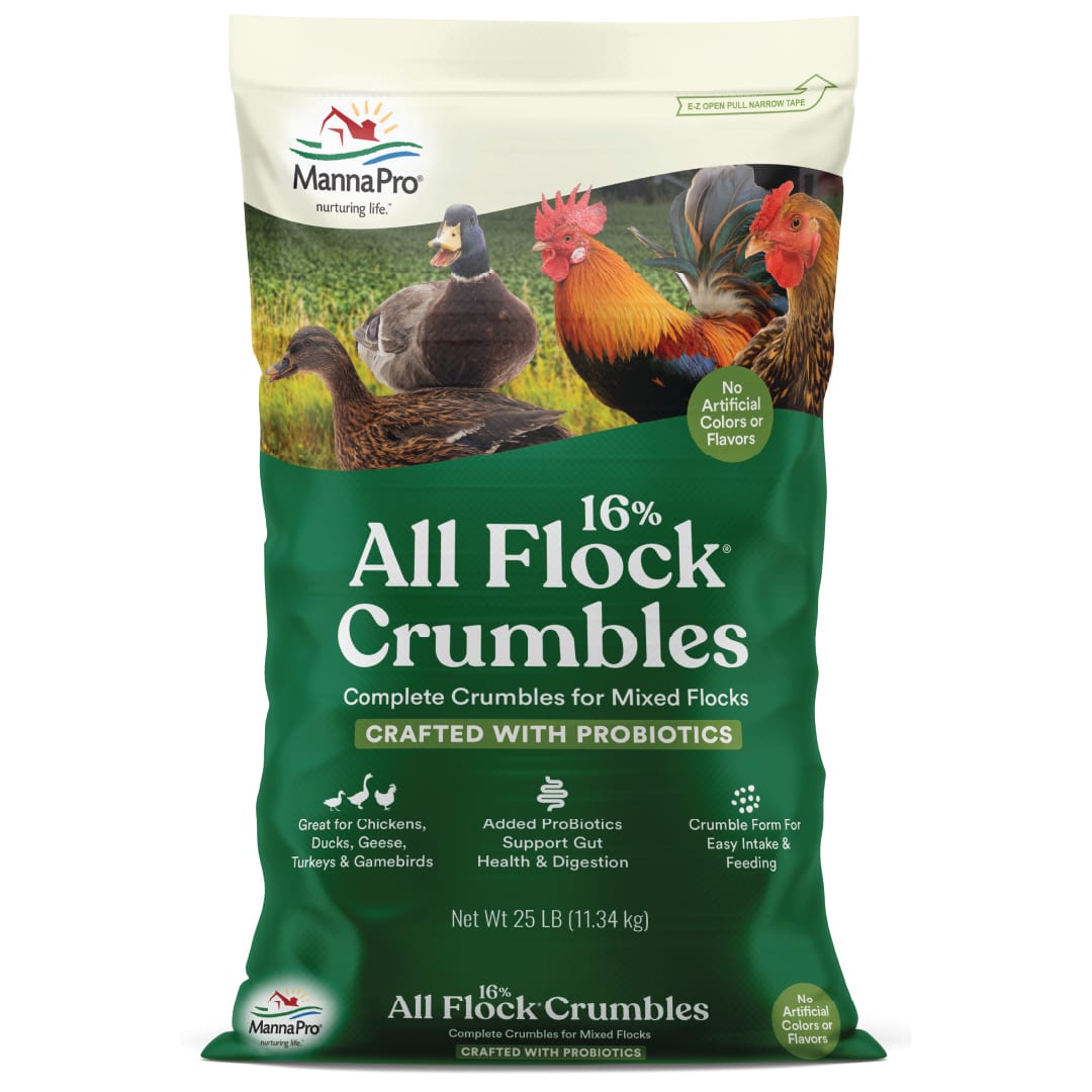 Manna Pro All Flock 16% Crumbles, 25lb