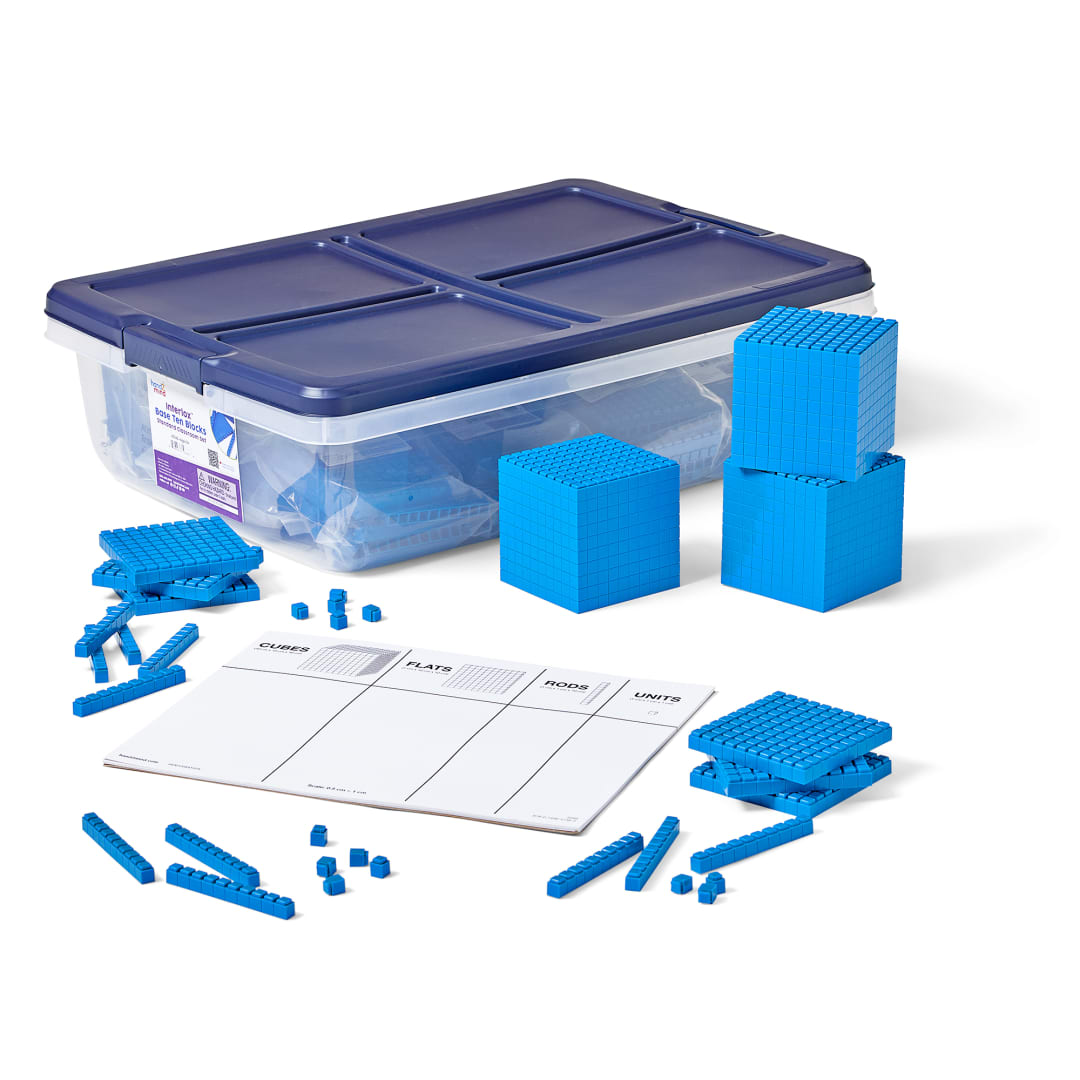 BASE TEN CLASS SET, INTERLOX