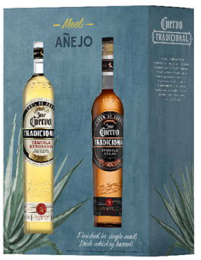 Jose Cuervo Tradicional® Reposado with 375 ml Añejo Tequila