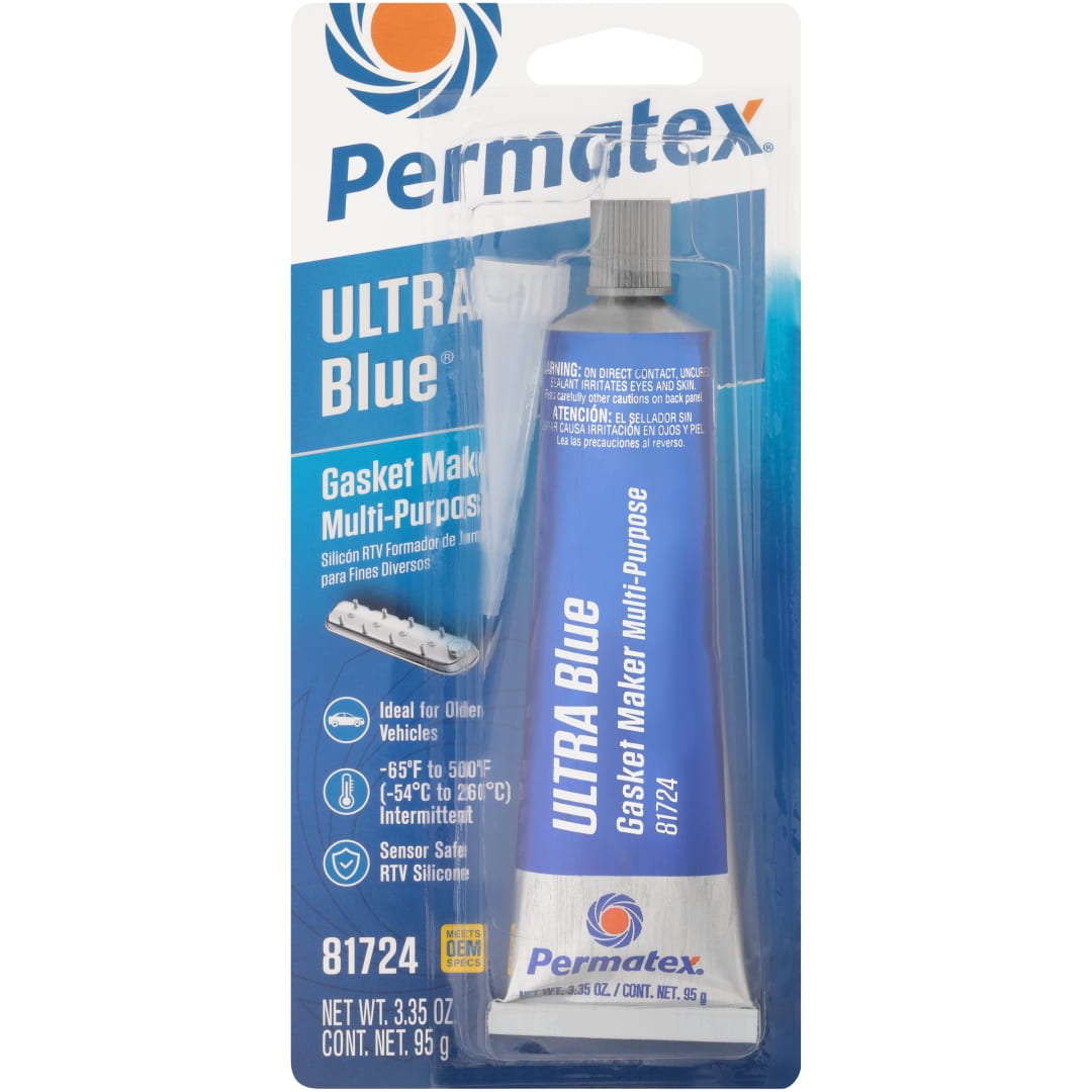 Permatex 587 Ultra Blue RTV Silicone Gasket Maker 3.35 oz
