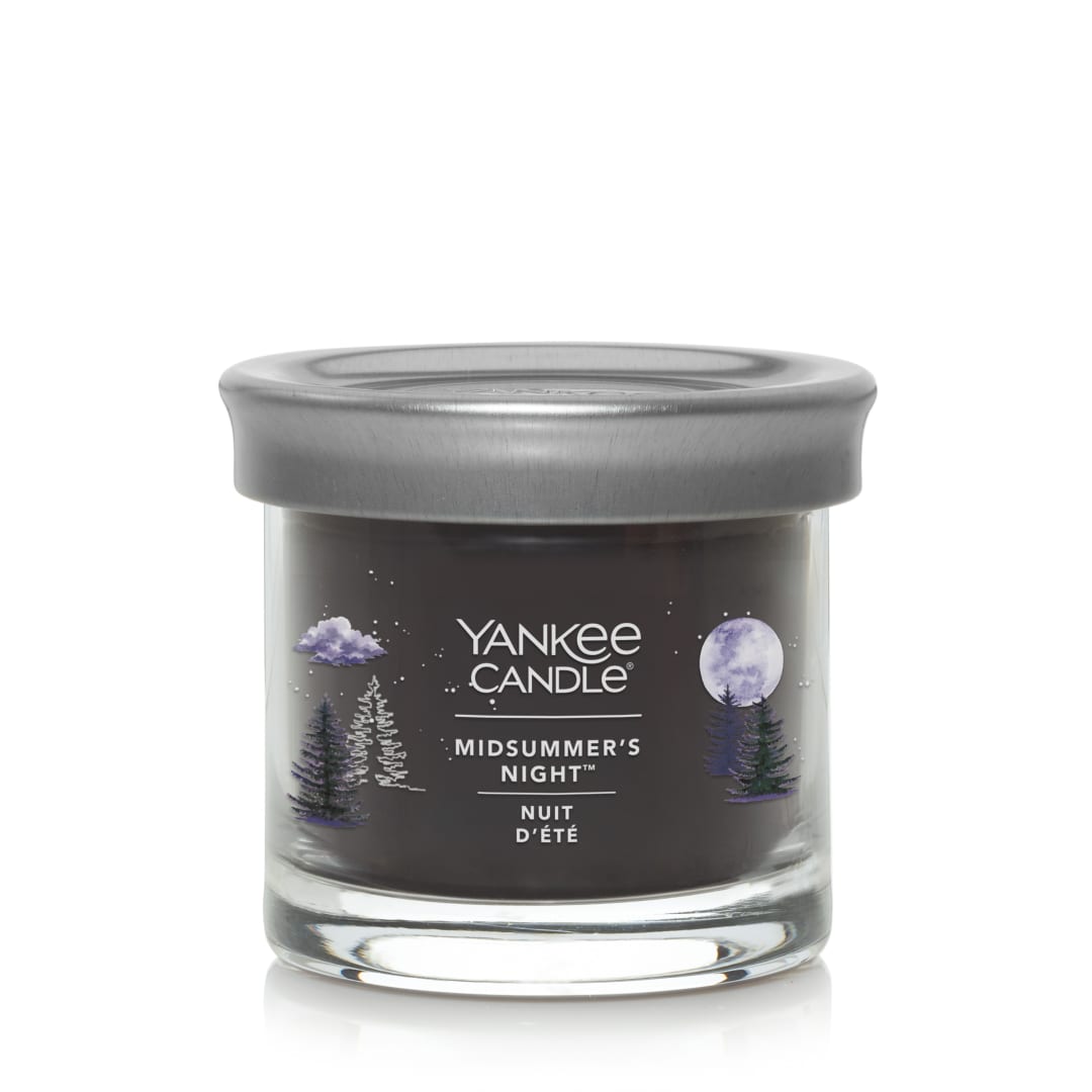 Bougie parfumée Yankee Candle Signature, nuit d’été, bougie en pot format petit