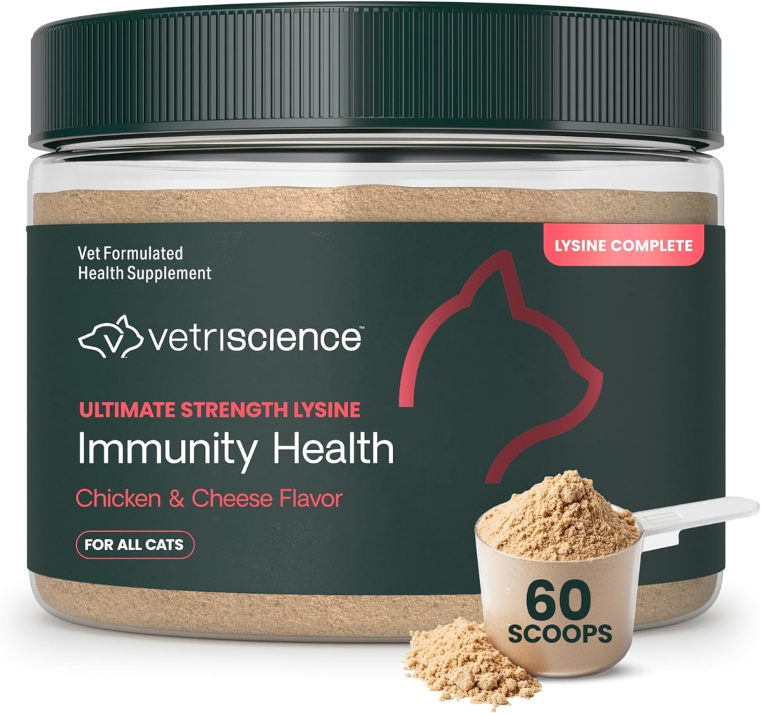 VS Ultimate Strength Lysine Immunity Health Powder, Chicken, 60 Scoops